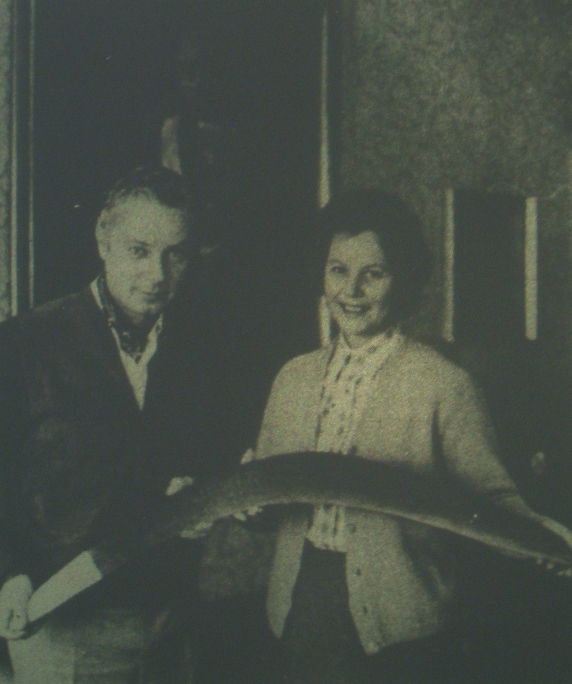 Allan og Elisabeth Hastrup 1977